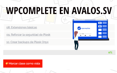 Integrando WPComplete en AVALOS.SV